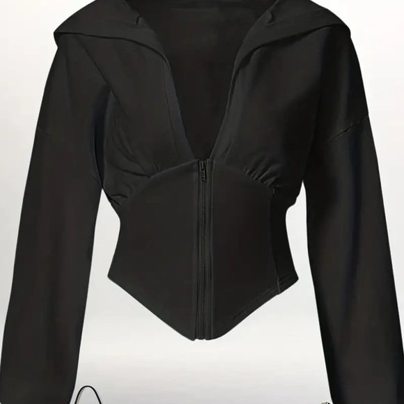 Zip Hoodie XL (Corset style) - Picture 2 of 5